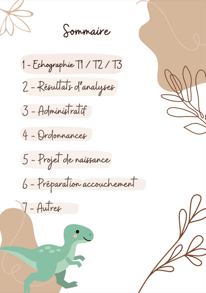Modèle dinosaures