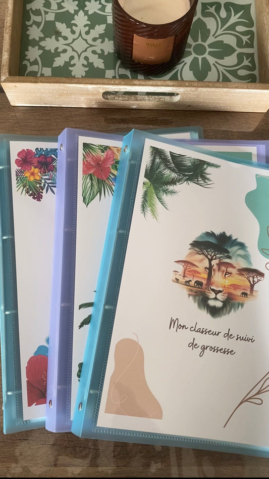 Classeur de grossesse 100% personnalisé